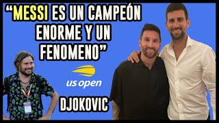 Conferencia de prensa de Novak Djokvic en el US Open 2023 [upl. by Gaven946]