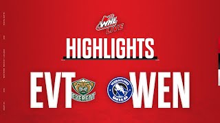 Everett Silvertips at Wenatchee Wild 29  WHL Highlights 202324 [upl. by Aleece184]