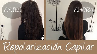 Repolarización capilar casera  Repara tu cabello [upl. by Iline90]