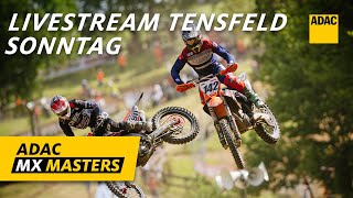 ADAC MX Masters Tensfeld 2024  Live  Sonntag [upl. by Harald]