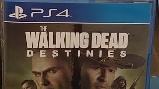 The Walking Dead Destinies PS4 Unboxing [upl. by Sunny]