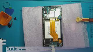 Samsung A40 non carica risolto con ponticello su scheda madre wont charge fix with mainboard jumper [upl. by Joiner478]