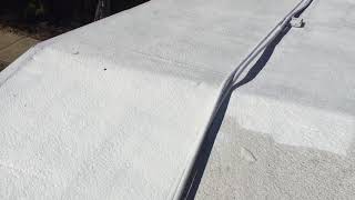 Foam Roof Recoating [upl. by Godspeed]