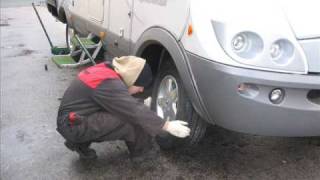 AEZ Vantage Alloys fitted on a Hymer Motorhome [upl. by Tressa]