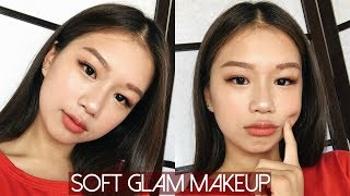 SOFT GLAM FALL MAKEUP [upl. by Murdocca376]