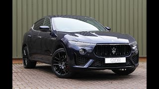 201969 Maserati Levante 30D V6 GranSport ZF 4WD  21quot Anteo dark design alloys amp VAT qualifying [upl. by Carolus475]