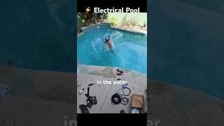 Almost Electrocuted handyman electrical electrician lasvegas pool [upl. by Wilmette]