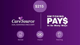 CareSource Dual Advantage  Switching Pays 15 SPOT [upl. by Price]