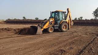 JCB Machine Working tractor jcbmacine tractorvideos [upl. by Ennairrek]