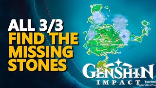 Find the missing Stones Genshin Impact [upl. by Lodnar]