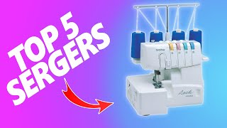 Top 5 Best Sergers For Sewing For Swimwear That Are Super Easy To Use [upl. by Eendyc]