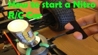 How to Start a Nitro RC Car  step by step [upl. by Nirihs708]