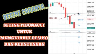 CARA SETING FIBONACCI RETRACEMENT MUDAH [upl. by Anivel216]