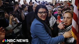 Rep Rashida Tlaib urges Michigan Democrats to vote against Biden [upl. by Messere]