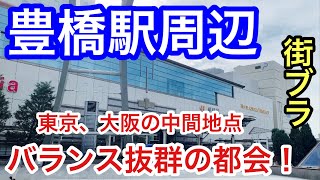 【バランス抜群の都会】愛知県「豊橋駅」周辺を散策！地理的にも優れ、また独自の産業も興味深かった！ [upl. by Ramuk]