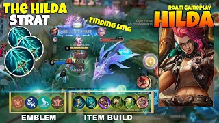 Hilda Best Build and Emblem 2024  Hilda Gameplay pt62  Roam Gameplay  MLBB [upl. by Jany978]