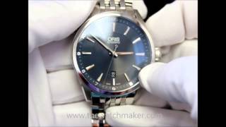 Oris Artix Date Blue Dial [upl. by Naenaj540]