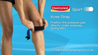 Knee Strap how to apply Video by Elastoplast Sport [upl. by Areis351]