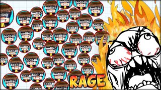 AGARIO RAGE MODE ACTIVATED SIMON BECAME MENTAL THE MOST ADDICTIVE GAME EVER  AGARIO 18 [upl. by Darra809]