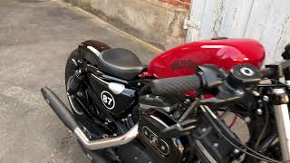 Harley Davidson Iron 883 Forty Eight Bobber Custom [upl. by Aowda]