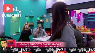 BRIGGITTE EXPLOTA CONTRA GALA Y LA PONE EN SU LUGAR LA CASA DE LOS FAMOSOS MEXICO 2 EN VIVO [upl. by Pellegrini]