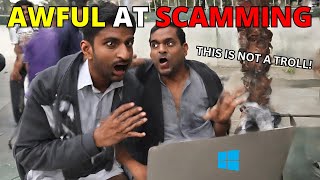 SCAMMER Is NEW To SCAMMING So I TROLLED Him For Over 40 Mins [upl. by Frazer992]