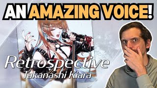 First Time Hearing quotRetrospectivequot  Takanashi Kiara  REACTION [upl. by Cirdet526]