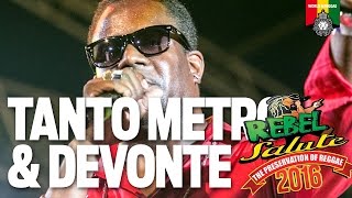 Tanto Metro amp Devonte Live at Rebel Salute 2016 [upl. by Rekcut]