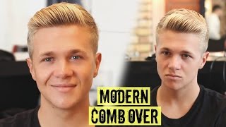 Mens Side Part  Comb Over Haircut amp Hairstyle 2023  Mens Hair [upl. by Ronacin]