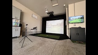 Garage Golf Simulator in Denver CO [upl. by Kernan]