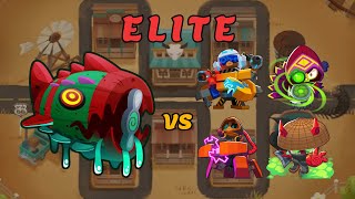 BTD6 Elite Bloonarius vs 4 Paragons [upl. by Nilreb652]