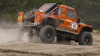 Breslau Rally 2024 team Elephant off road racing  onboard compilation [upl. by Nodarb]