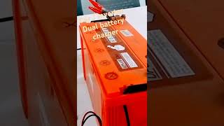 Dual battery charger for lead acid battery chargeable carbatterycharger [upl. by Ailbert]