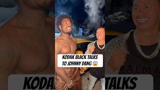 KodakBlack tells JohnnyDang his struggles 😳 kodakblacktypebeat texas hiphopmusic shorts [upl. by Shanney]