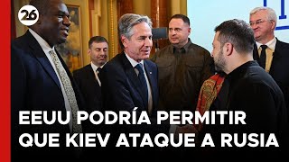 🚨 URGENTE  ¿EEUU permitirá que UCRANIA ataque profundamente a RUSIA [upl. by Berlauda]