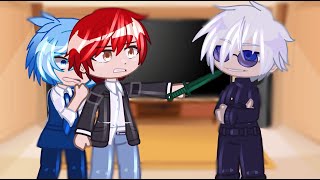 Assassination Classroom React To Gojo Satoru As New Teacher  Gacha React [upl. by Llerred]