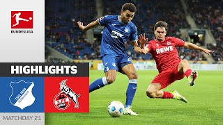 Hoffenheim Save Point in Overtime  TSG Hoffenheim  1 FC Köln  Highlights  MD 21 Bundesliga 2324 [upl. by Otrebcire]