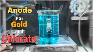 Making a graphite substrate lead dioxide anode l for Chlorate cell amp Gold recovery [upl. by Liebermann]