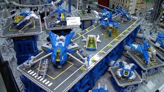 LEGO classic space collaboration – Brickworld Chicago 2015 [upl. by Michaud411]