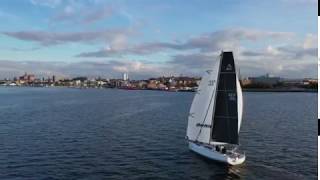 Dehler 30 one design  Arriving in Rostock [upl. by Hnad321]