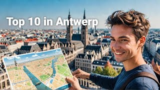 Explore Antwerp Belgium  Top 10 Places you must have seen [upl. by Ozner]