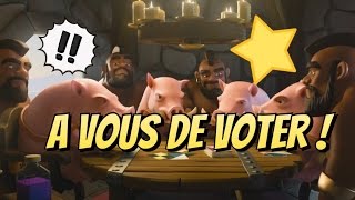 A VOUS DE VOTER  Subs défis et Concours villages artistiques [upl. by Wiatt]