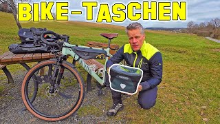 Meine Bikepacking Tour Packtaschen am Canyon Grizl AL Gravelbike [upl. by Weinshienk]