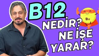 B12 Nedir Ne İşe Yarar I Dr Yunus Uçarcı [upl. by Rehpatsirhc510]