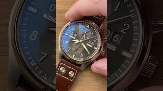 IWC Pilots Watch Spitfire Perpetual Calendar Digital DateMonth IW379108 1Minute Watch Reviews [upl. by Odette445]