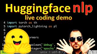 Code PyTorch sentiment classifier from scratch with Huggingface NLP Library Full Tutorial [upl. by Htrag]