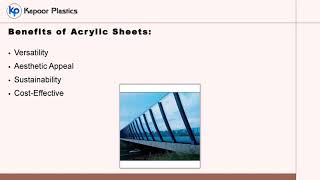 The Role of Acrylic Sheets in Modern Architecture [upl. by Leirbag]