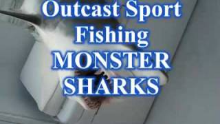 Monster Sharks of South Carolina  Outcast Sport Fishing  Hilton Head Island Shark Fishing [upl. by Batha]