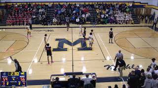 Muhlenberg High School vs Reading High School Mens Varsity Basketball [upl. by Ailliw]