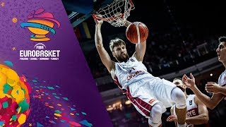 Latvia v Turkey  Full Game  FIBA EuroBasket 2017 [upl. by Niarda]